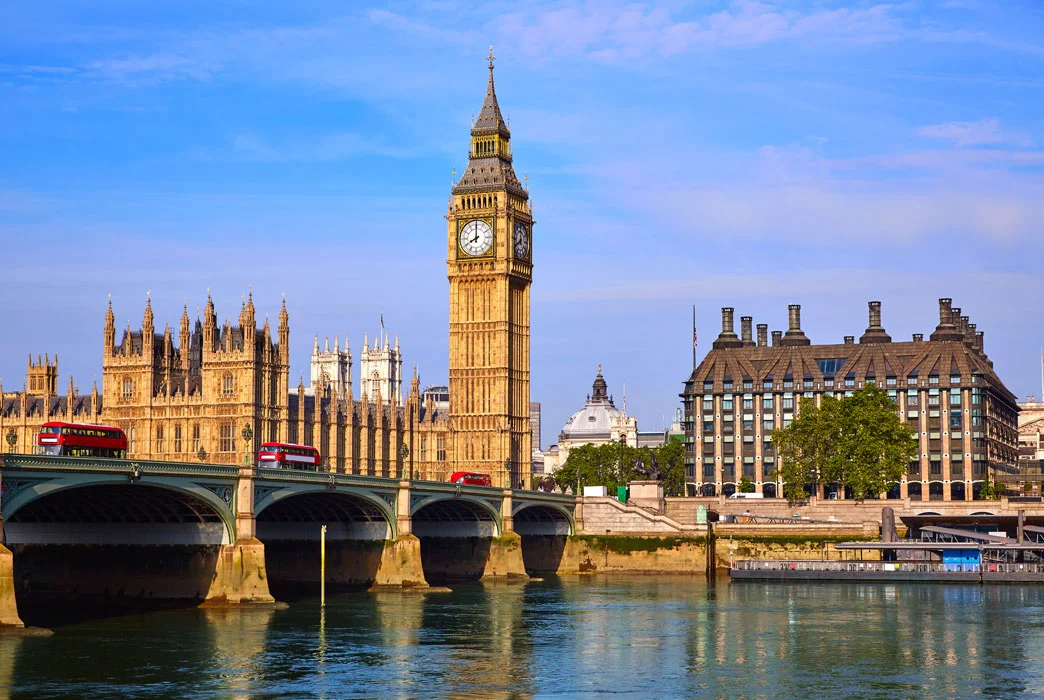 Image of London clock tower