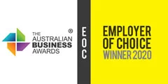 Australian Business Awards 2020 badge