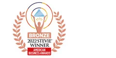 Bronze Stevie 2022 American Business Awards badge