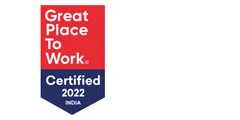Great Place to Work (GPTW) 2022 certified badge