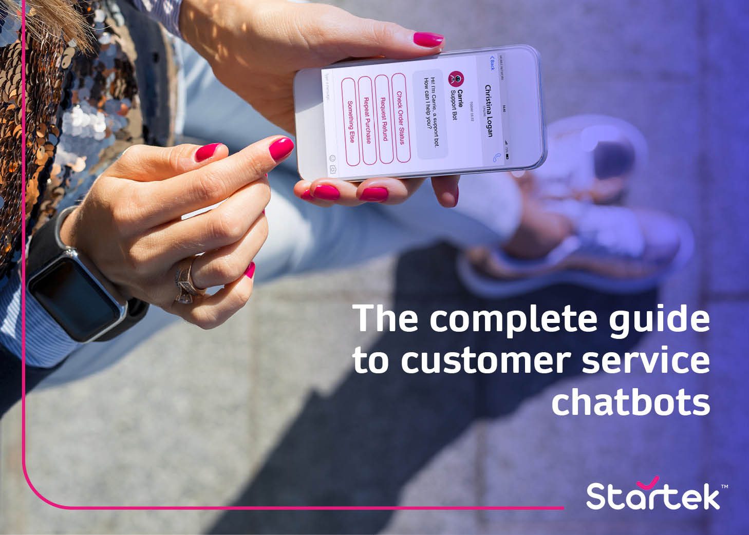 The complete guide to customer service chatbots cover image