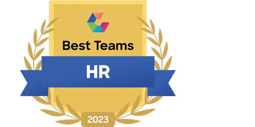 Comparably Best Teams HR badge