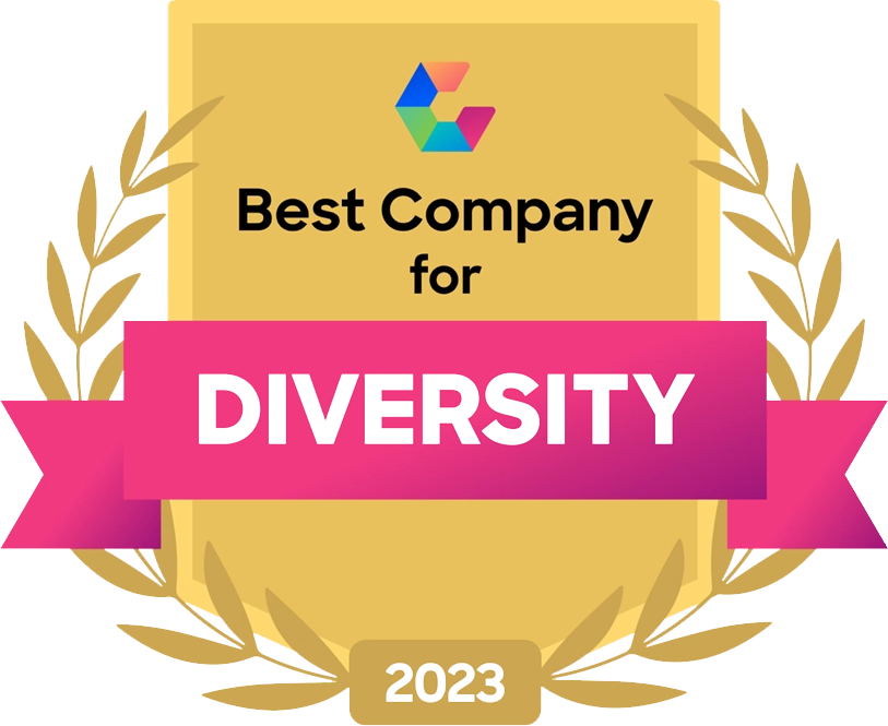 Comparably Best Company for Diversity 2023